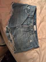 DL1961 Renee Cut-Off Denim Shorts - Image 2