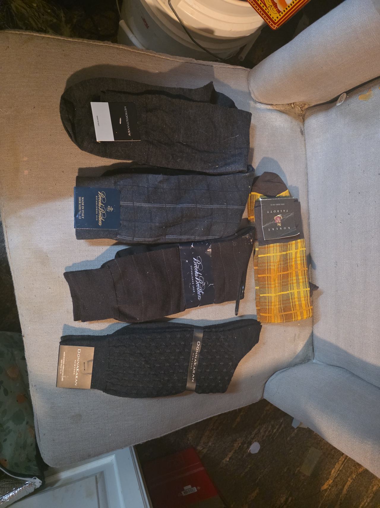 Men's Designer Dress Socks Lot