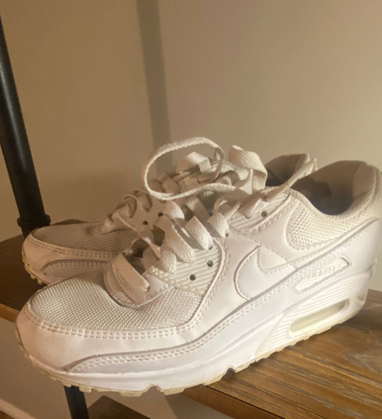 Nike Air Max 90 Triple White Womens