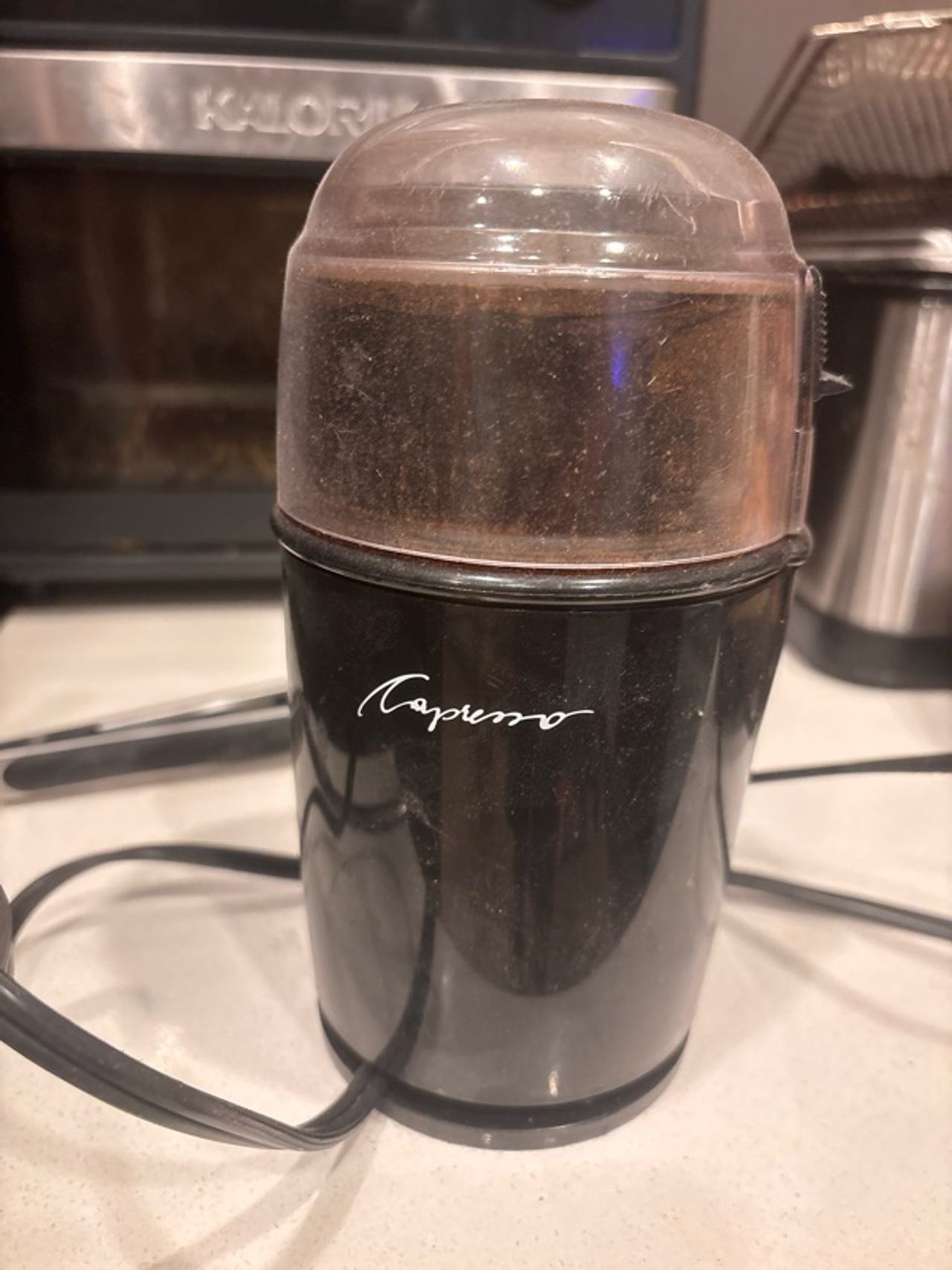 Capresso Cool Grind Coffee Grinder Black