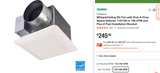 Panasonic WhisperCeiling DC Fan w/Pick-A-Flow Speed Selector - Brand New - Image 1
