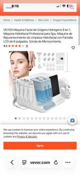 VEVOR 7-in-1 Hydrogen Oxygen Facial Machine - Image 4