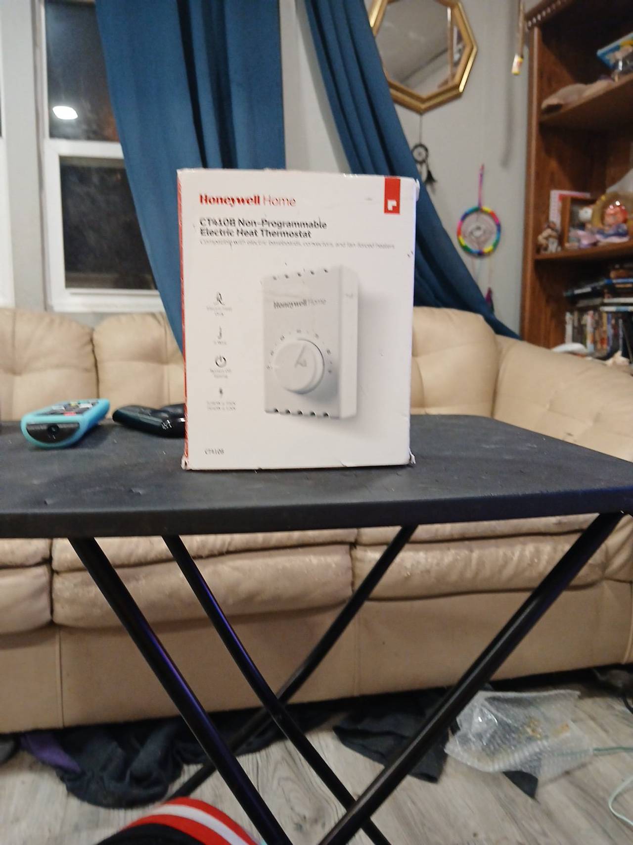 Honeywell Home CT410B Non-Programmable Electric Heat Thermostat