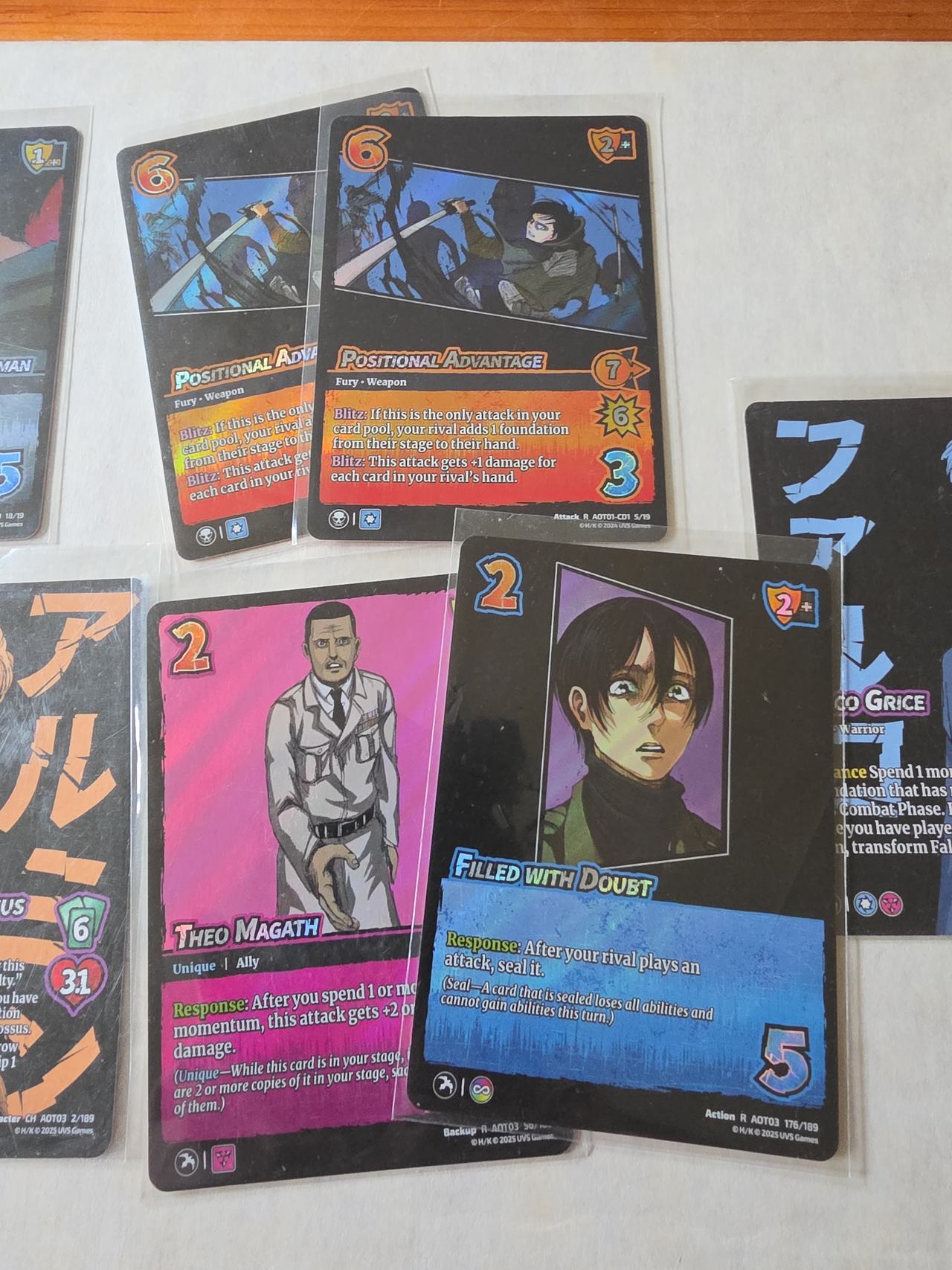 UniVersus Collectible Card Game Cards