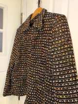 Sag Harbor Women's Tweed Blazer Jacket Size 16 - Image 4