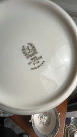 Lenox Ming Birds Oval Serving Platter " Gold Backstamp 7pcs - Image 8