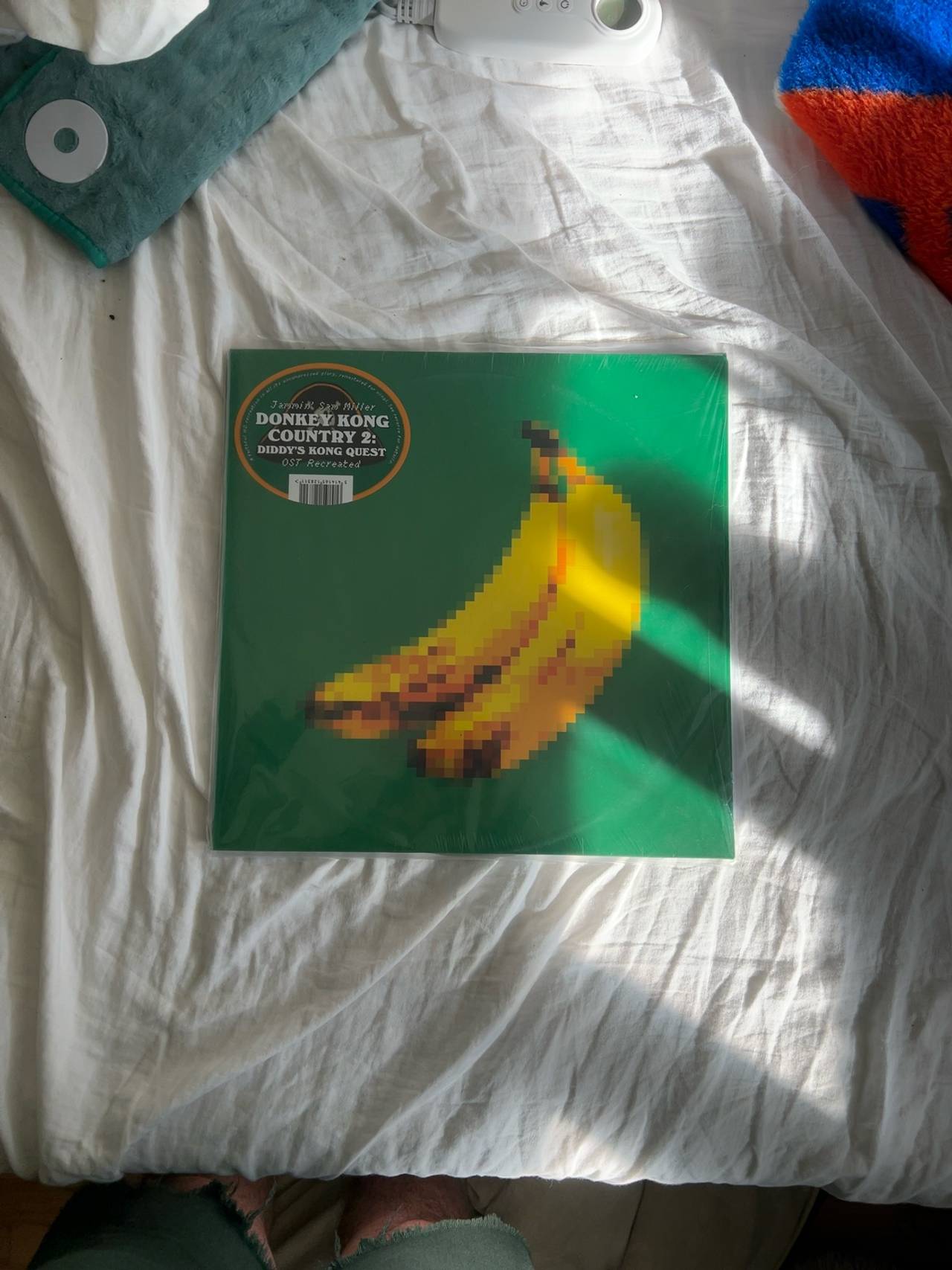 Jammin' Sam Miller Donkey Kong Country 2 Rotten Banana Colored Vinyl 2LP