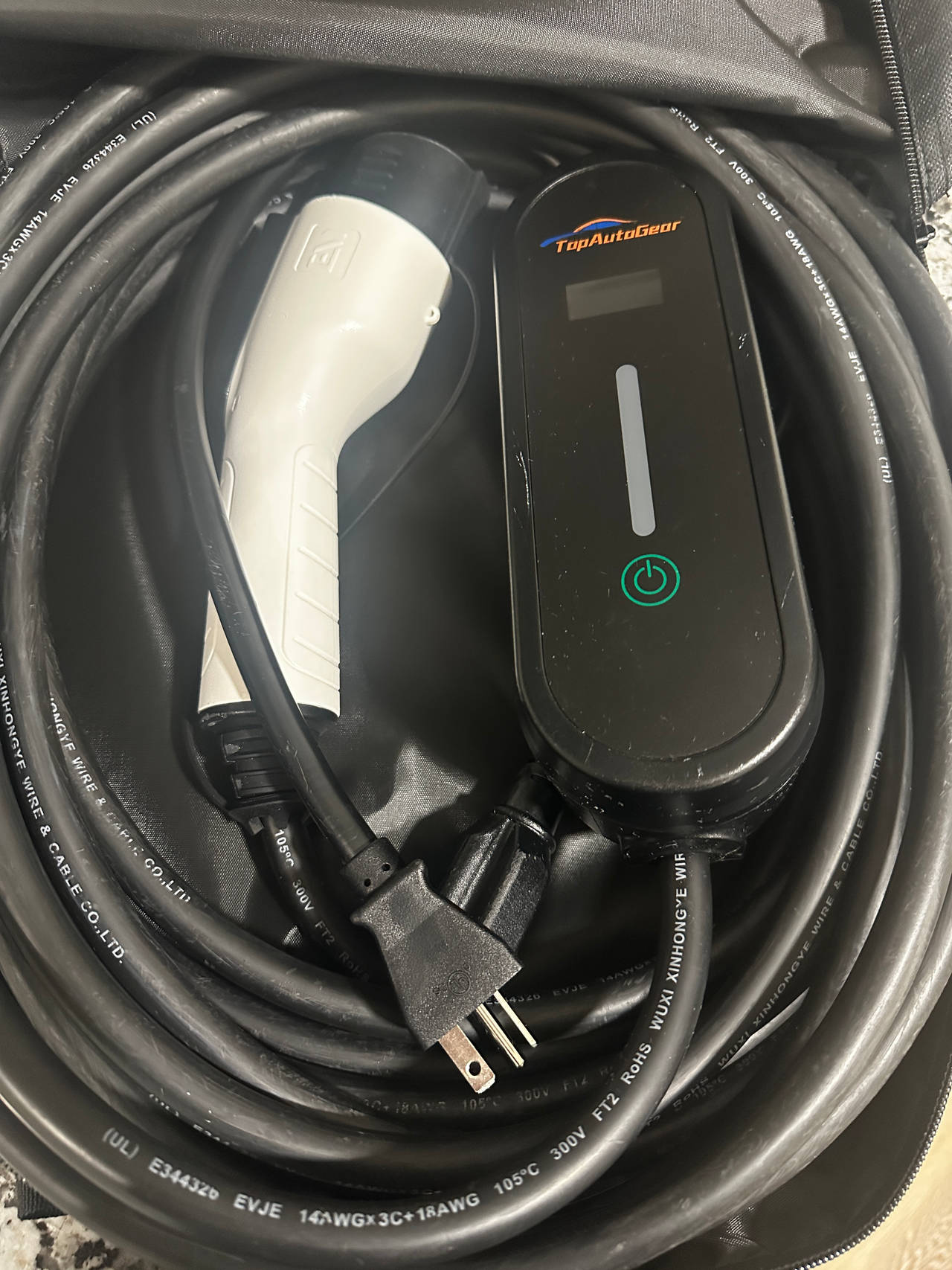 TopAutoGear Level 2 Portable EV Charger