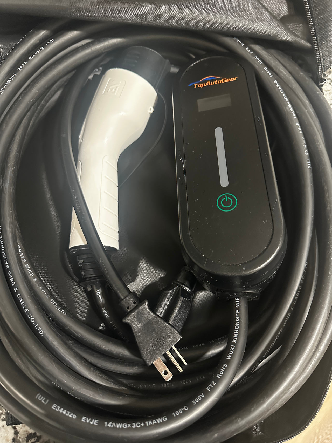 TopAutoGear Level 2 Portable EV Charger
