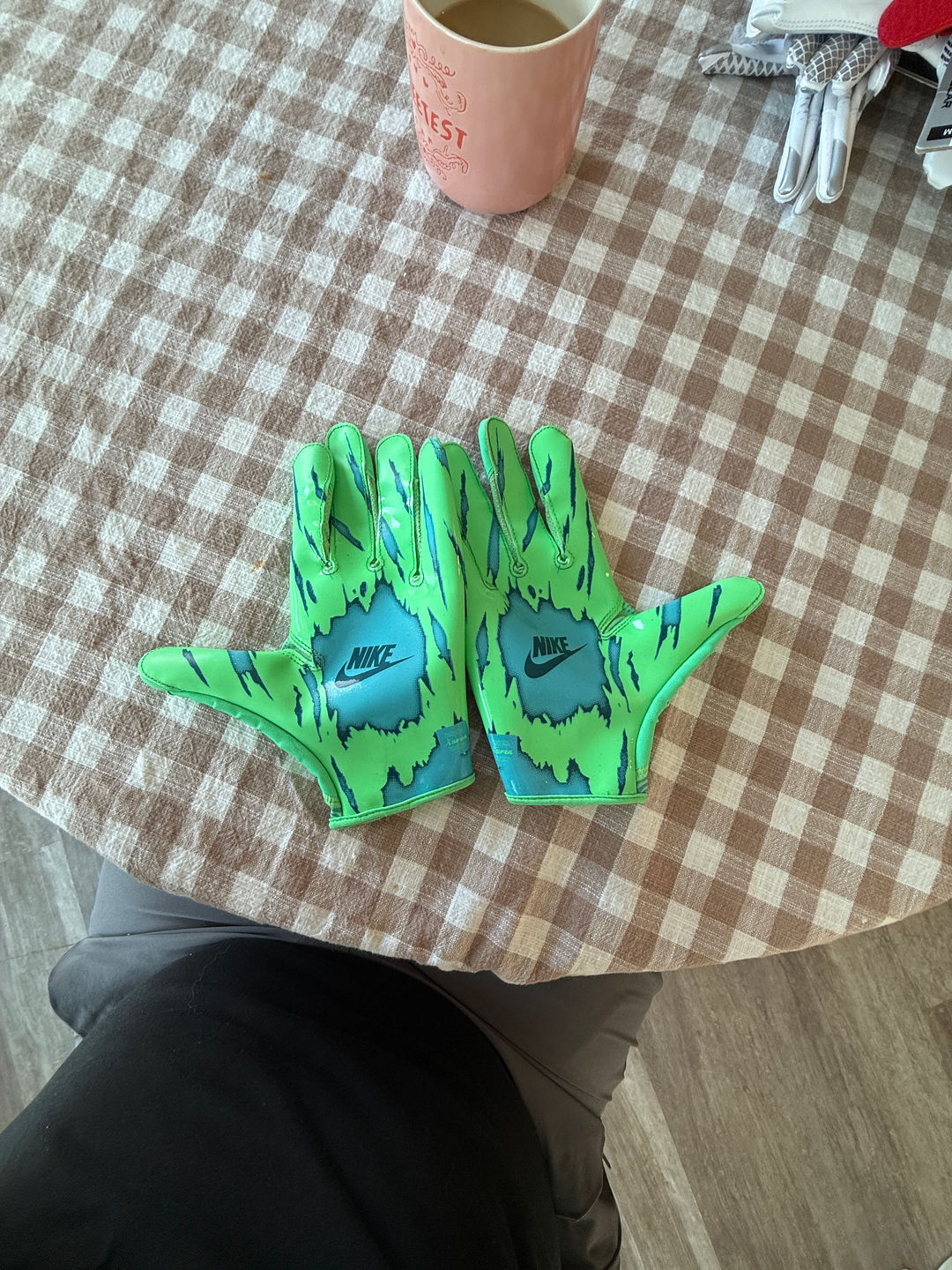 Nike football receiver gloves