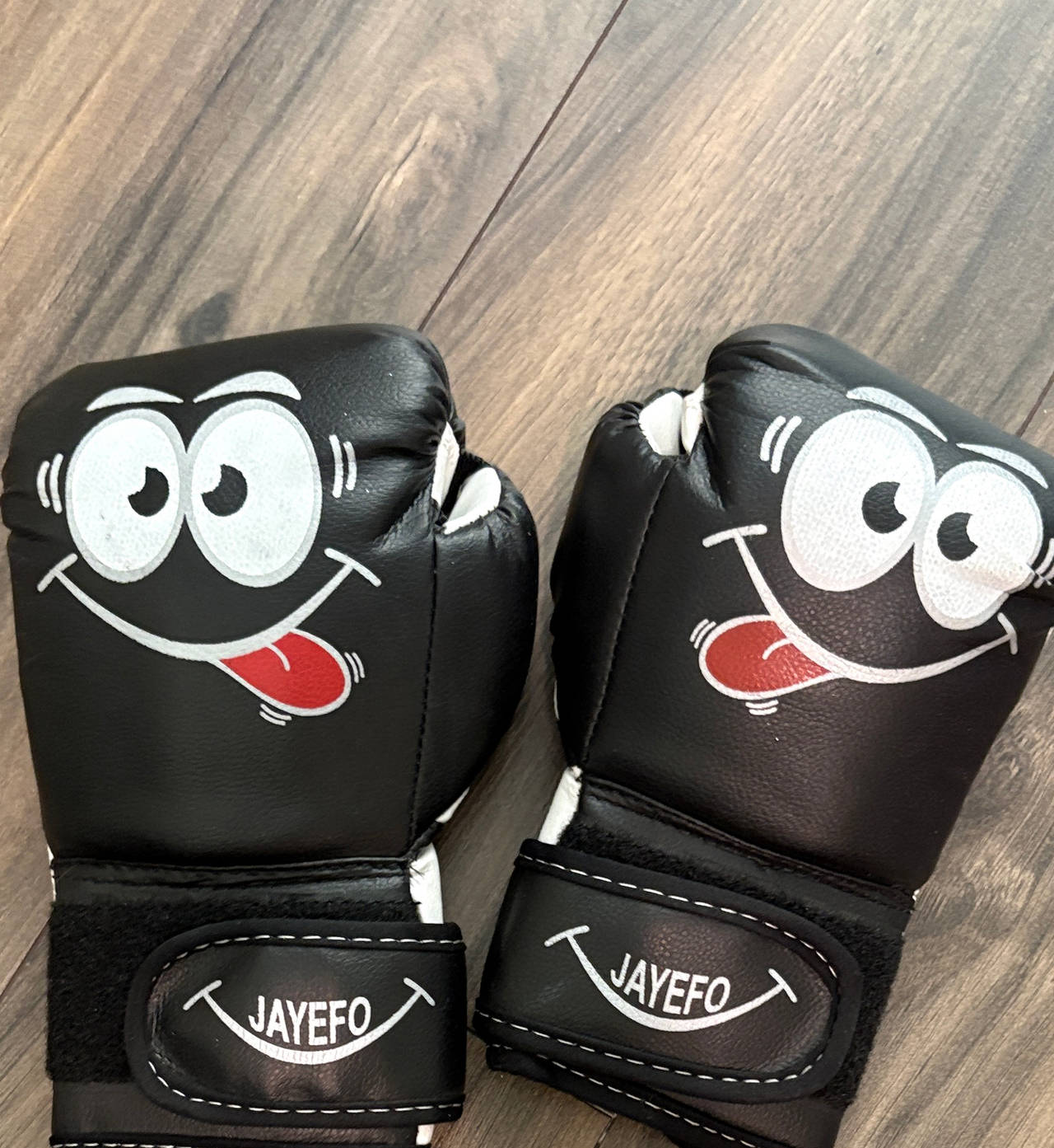 Jayefo Kids Boxing Gloves Smiley Face