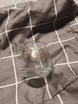 Culver Vintage Gold Floral Glass - Image 2
