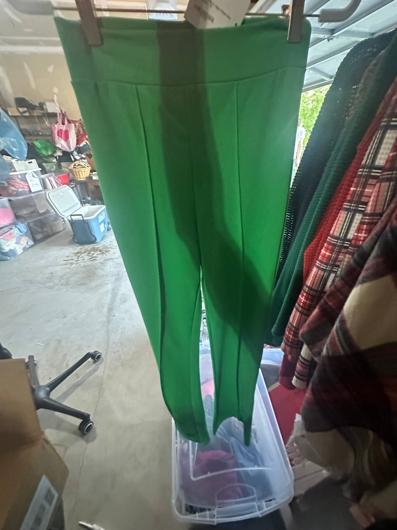 Yo-yo 5Green Dress Pants
