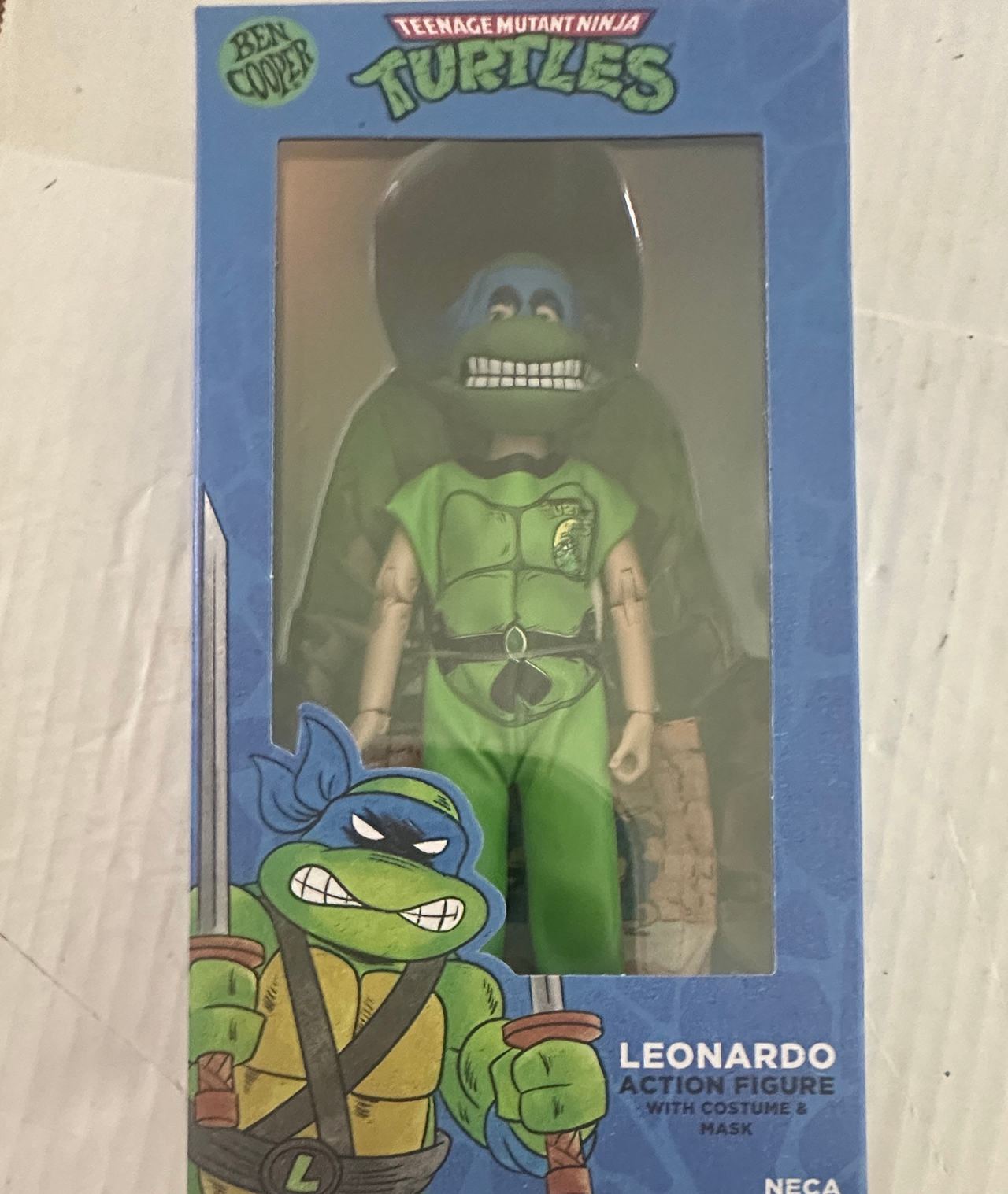 NECA Ben Cooper Teenage Mutant Ninja Turtles Leonardo Action Figure
