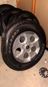 Jeep wrangler Wheels with Tires - Image 4