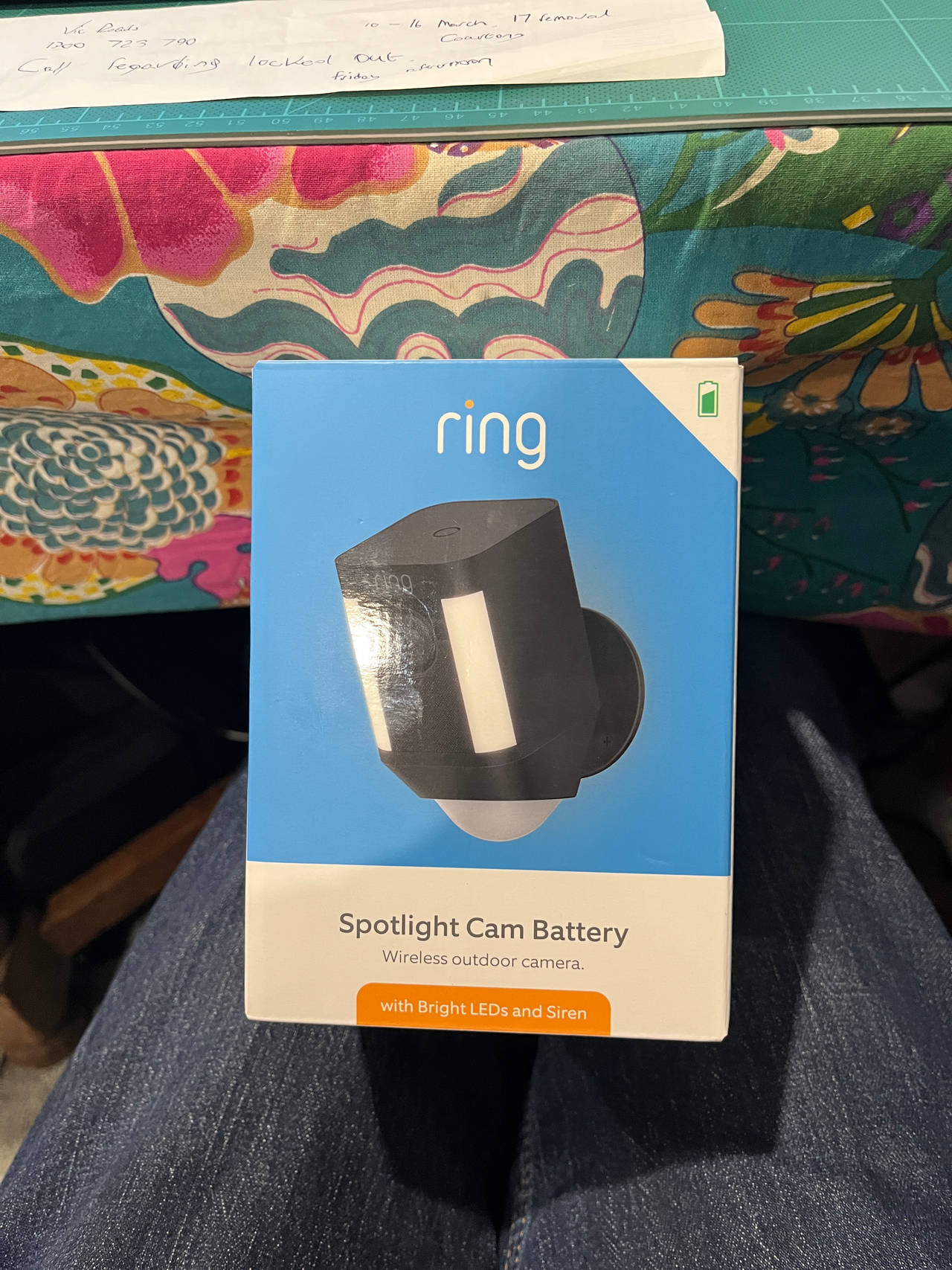 Ring Spotlight Cam Battery