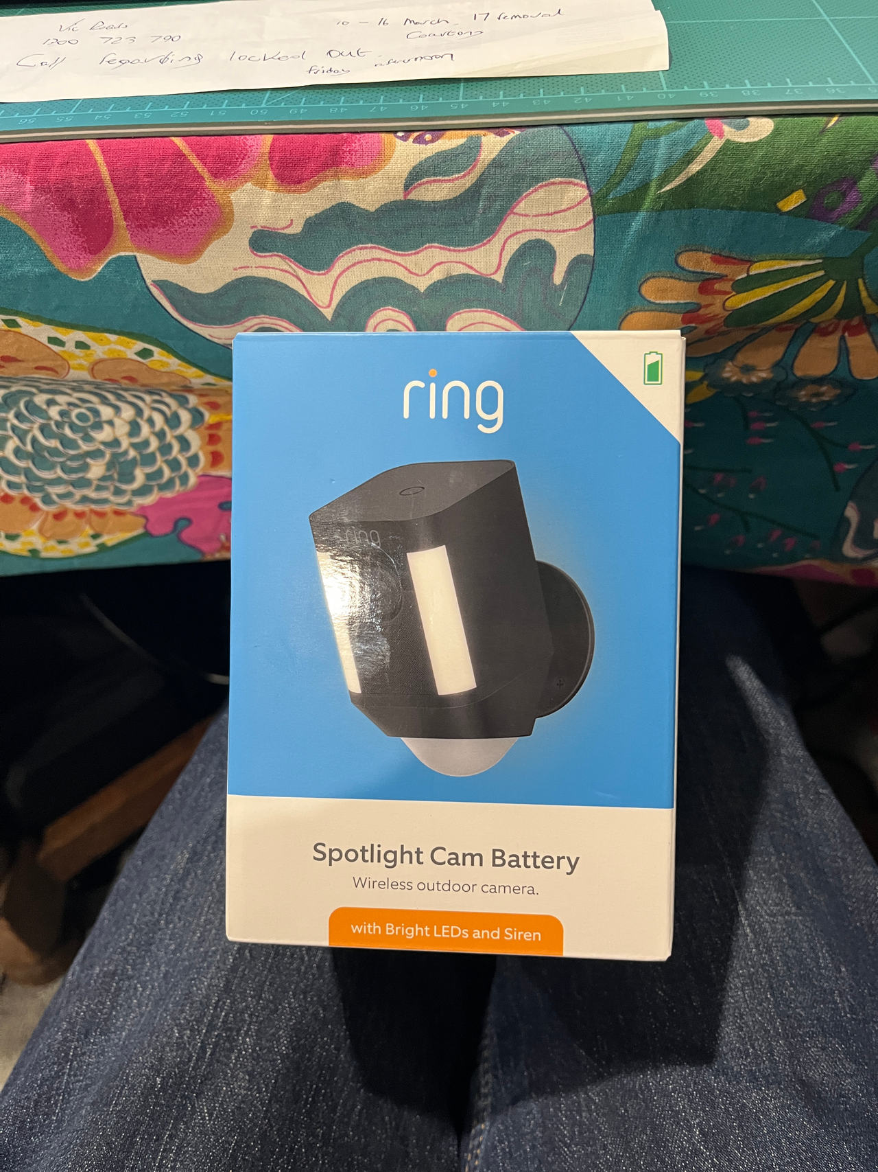 Ring Spotlight Cam Battery