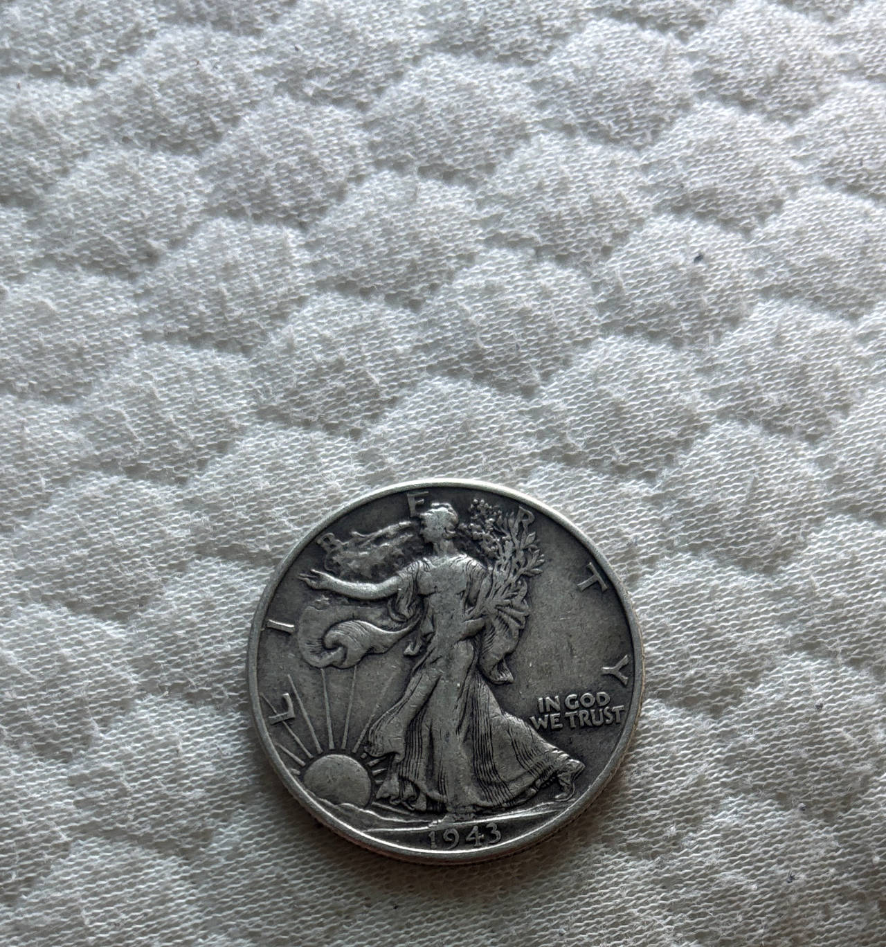 1943 Walking Liberty Half Dollar
