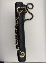 Chanel Classic Round Flap Bag Lambskin Gold Hardware - Image 4