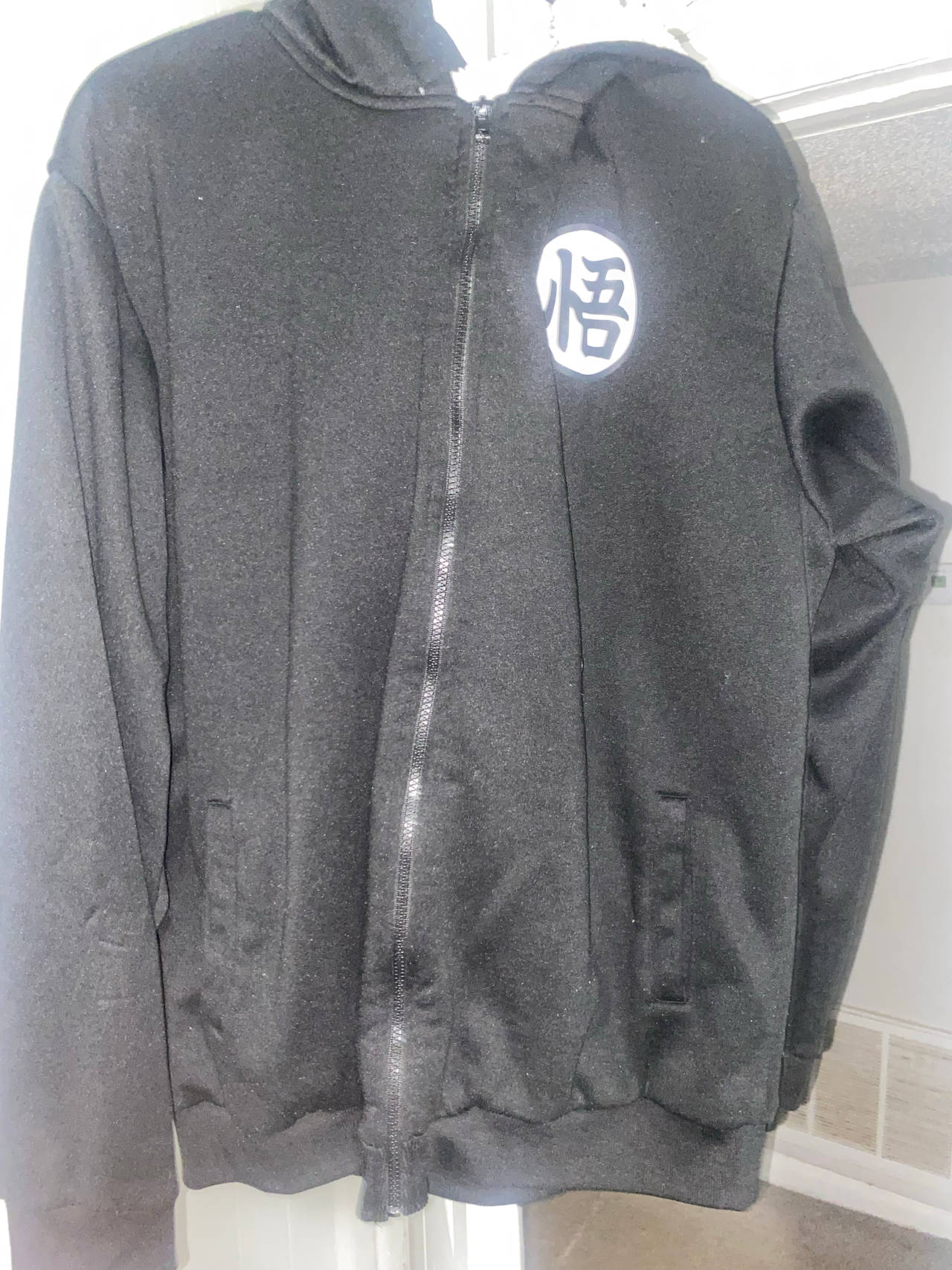 Dragon Ball Z Goku Kanji Zip-Up Hoodie