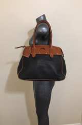 New Dooney & Bourke Wilson Pebbled Leather Satchel Handbag - Image 1