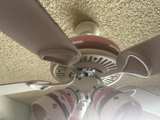Ceiling Fan with Southwestern Light Shades - Image 1