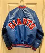 Vintage Chalk Line New York Giants Satin Jacket - Image 2