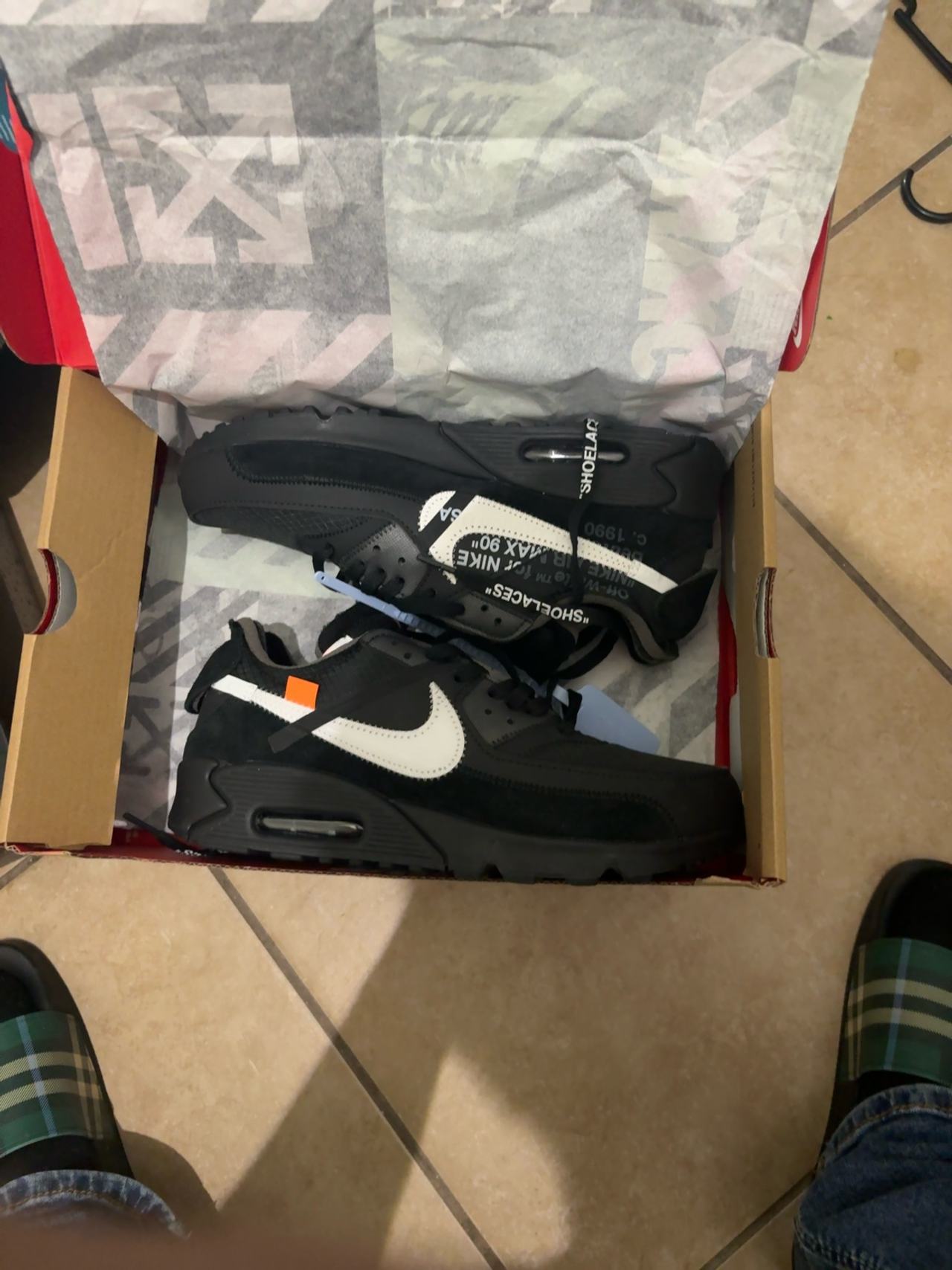 Nike Air Max 90 Off-White Black