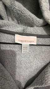 Stan Herman Short Sleeve Hooded Lounger Robe one size Plus - Image 2