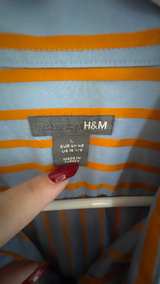 H&M Men's Striped Long Sleeve Button Down Shirt - Image 5