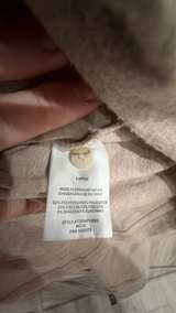 Thread & Supply Women's Shacket size Large tan light brown - Image 4