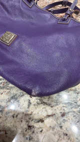Dooney & Bourke Purple Tote Bag - Image 7