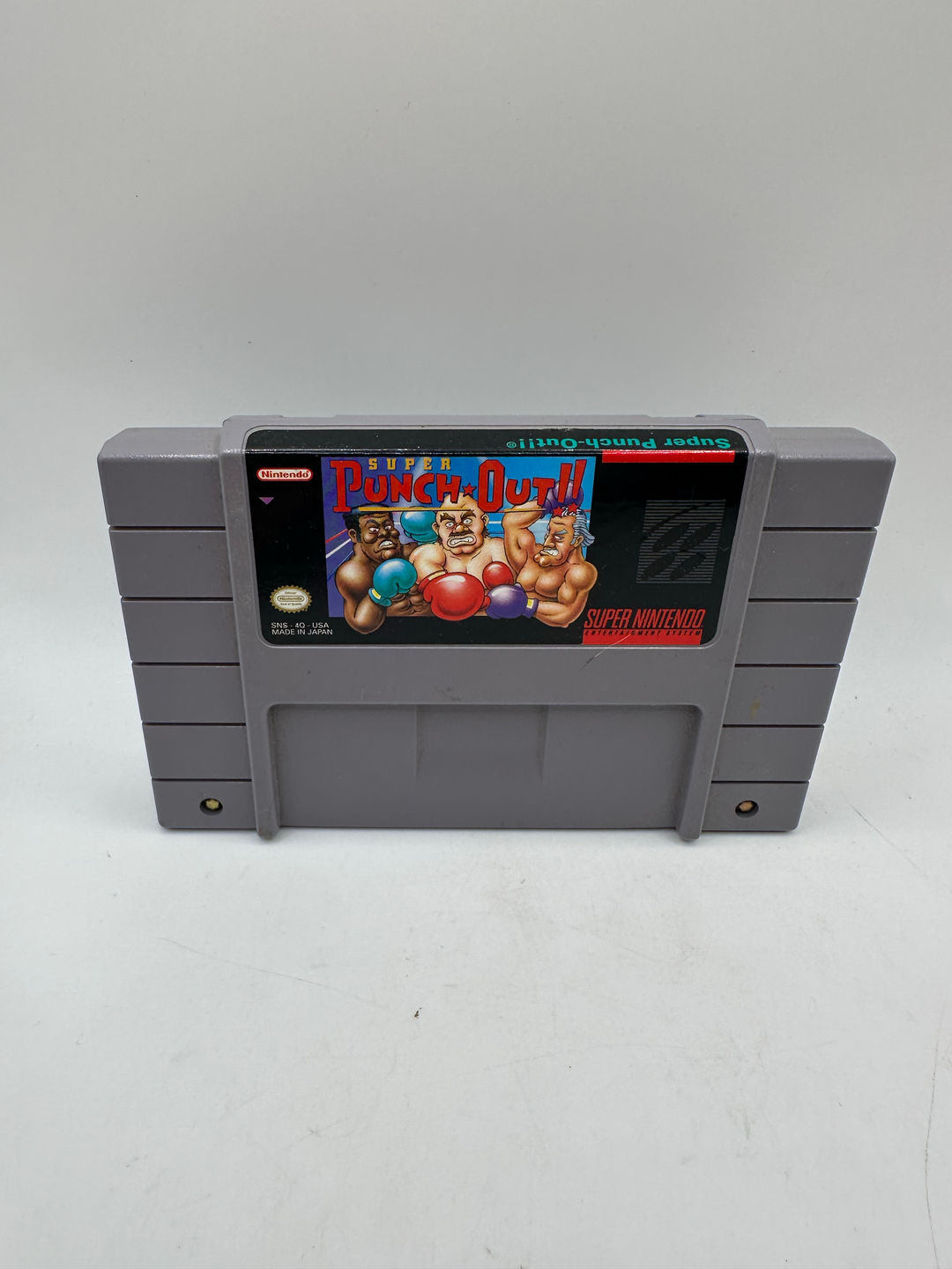 Super Nintendo SNES Super Punch-Out!! Authentic Game Cartridge Tested Working