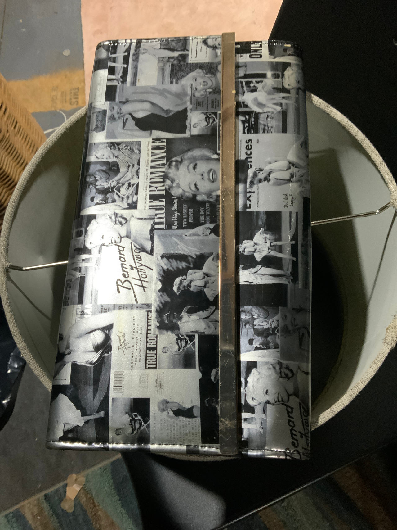 Marilyn Monroe Collage Clutch Purse
