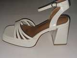 Lulus Harlee White Strappy High Heel Sandals - Image 3