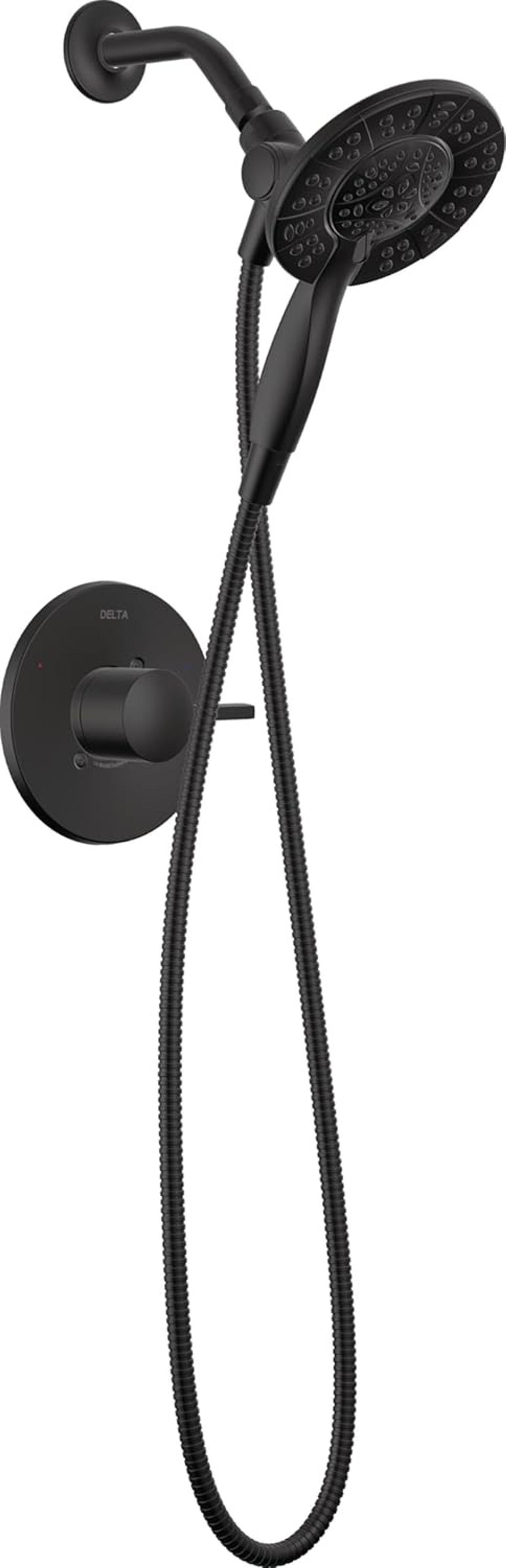 Delta Faucet Albion 14 Series Single-Handle Shower Faucet Trim Kit with In2ition 2-in-1 Dual Shower Head