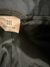 Vintage 1970s U.S. Army Class A Dress Uniform Set Jacket 38L Pants 30S Army Gree - Image 2