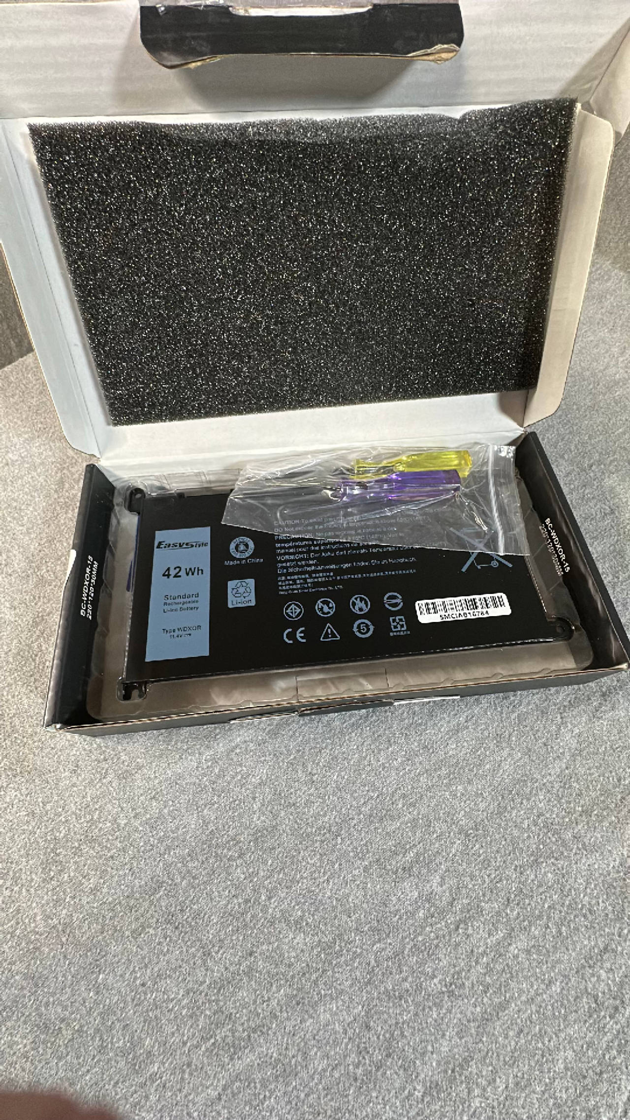 Dell WDX0R 42Wh Laptop Battery