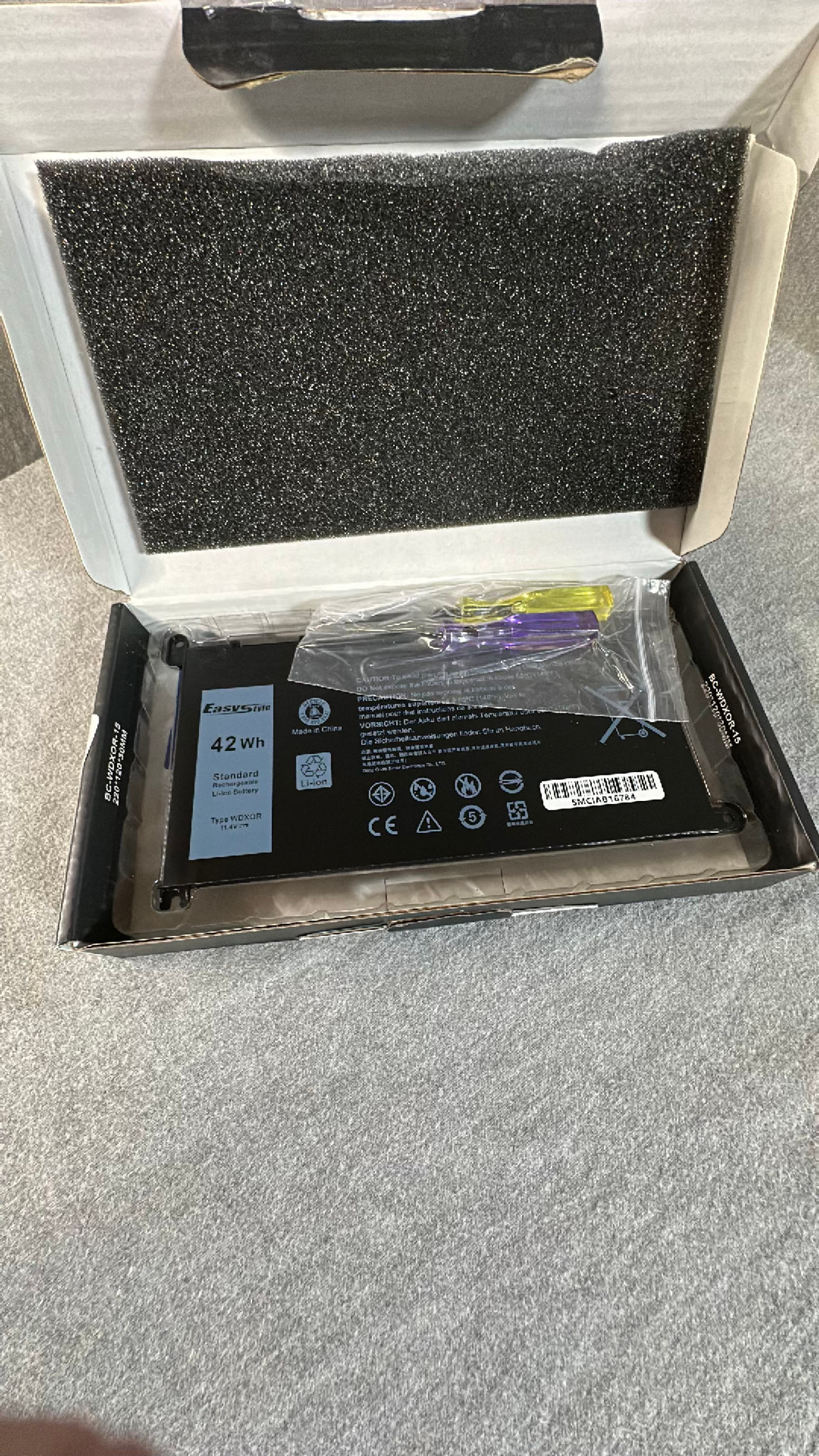 Dell WDX0R 42Wh Laptop Battery