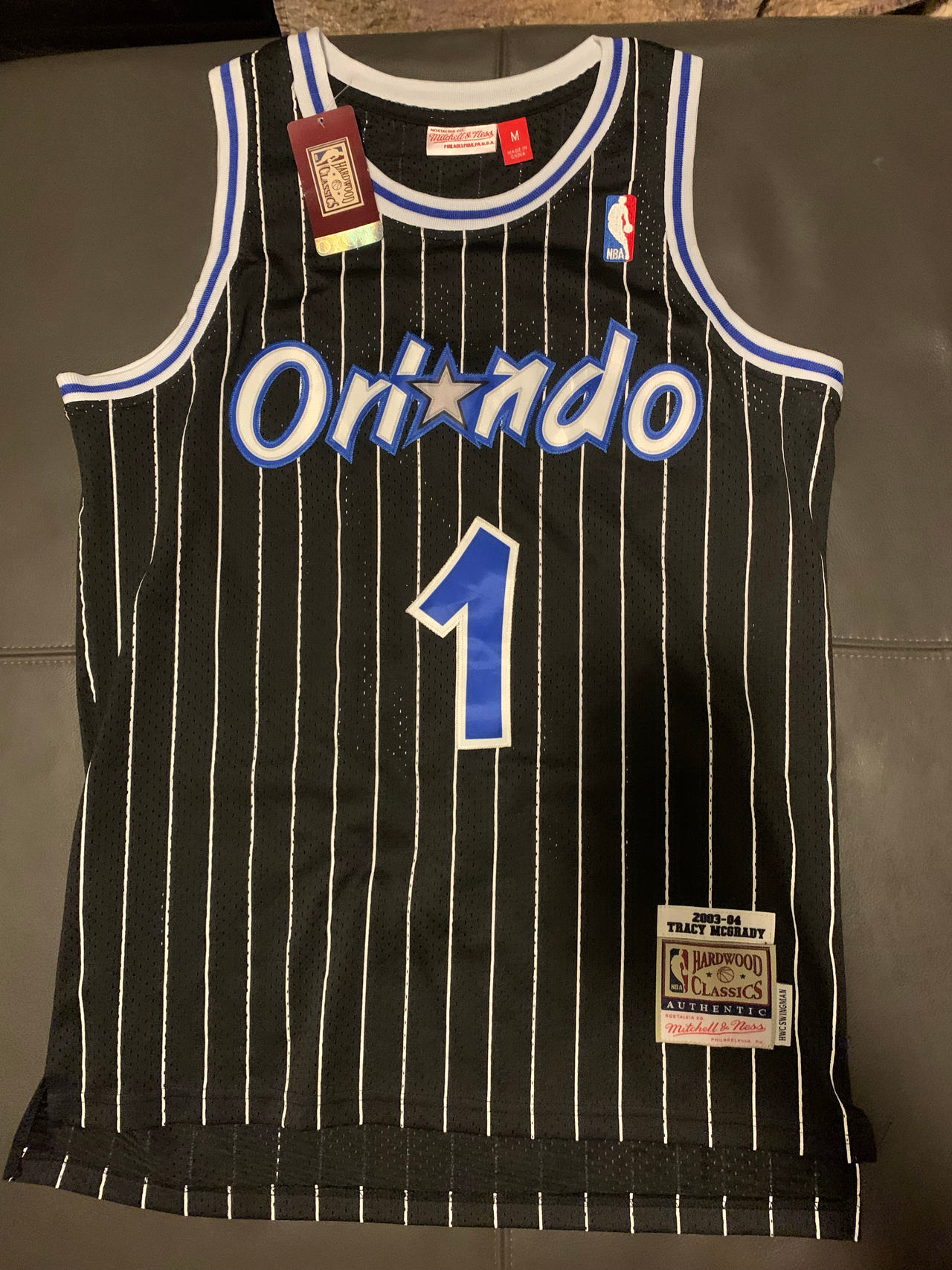Mitchell & Ness Orlando Magic Tracy McGrady Hardwood Classics Jersey