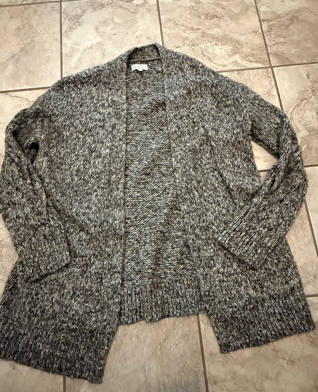 Lucky Brand Women's Marled Knit Open Front Cardigan