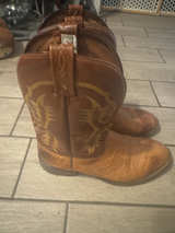 Tony Lama Cowboy Boots MENS 12 - Image 1