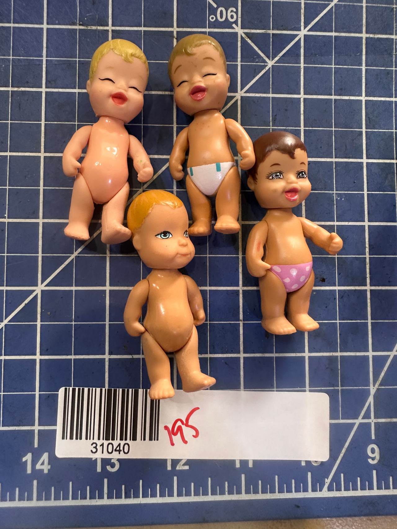 Barbie Krissy Baby Dolls Lot of 4