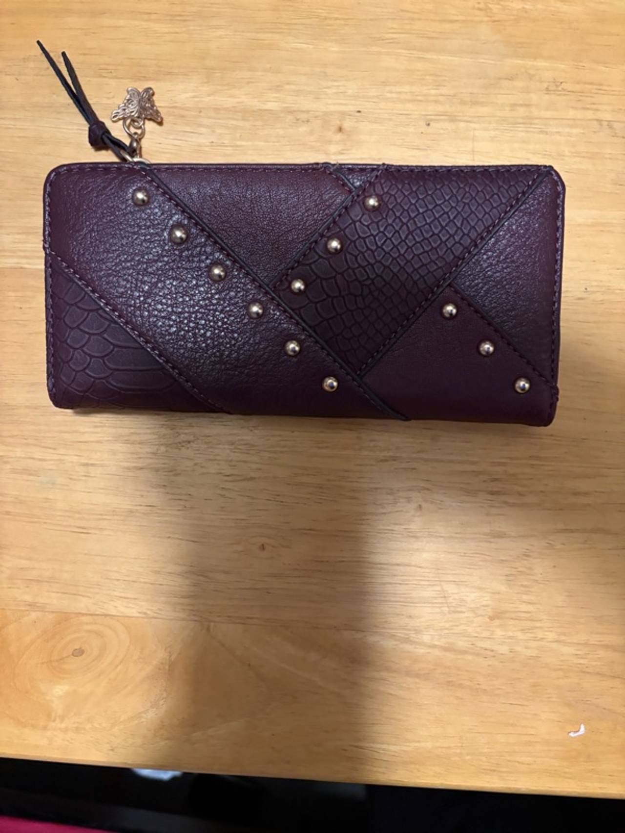 Jessica Simpson Mason Logo Wristlet Wallet Cornflower Blue