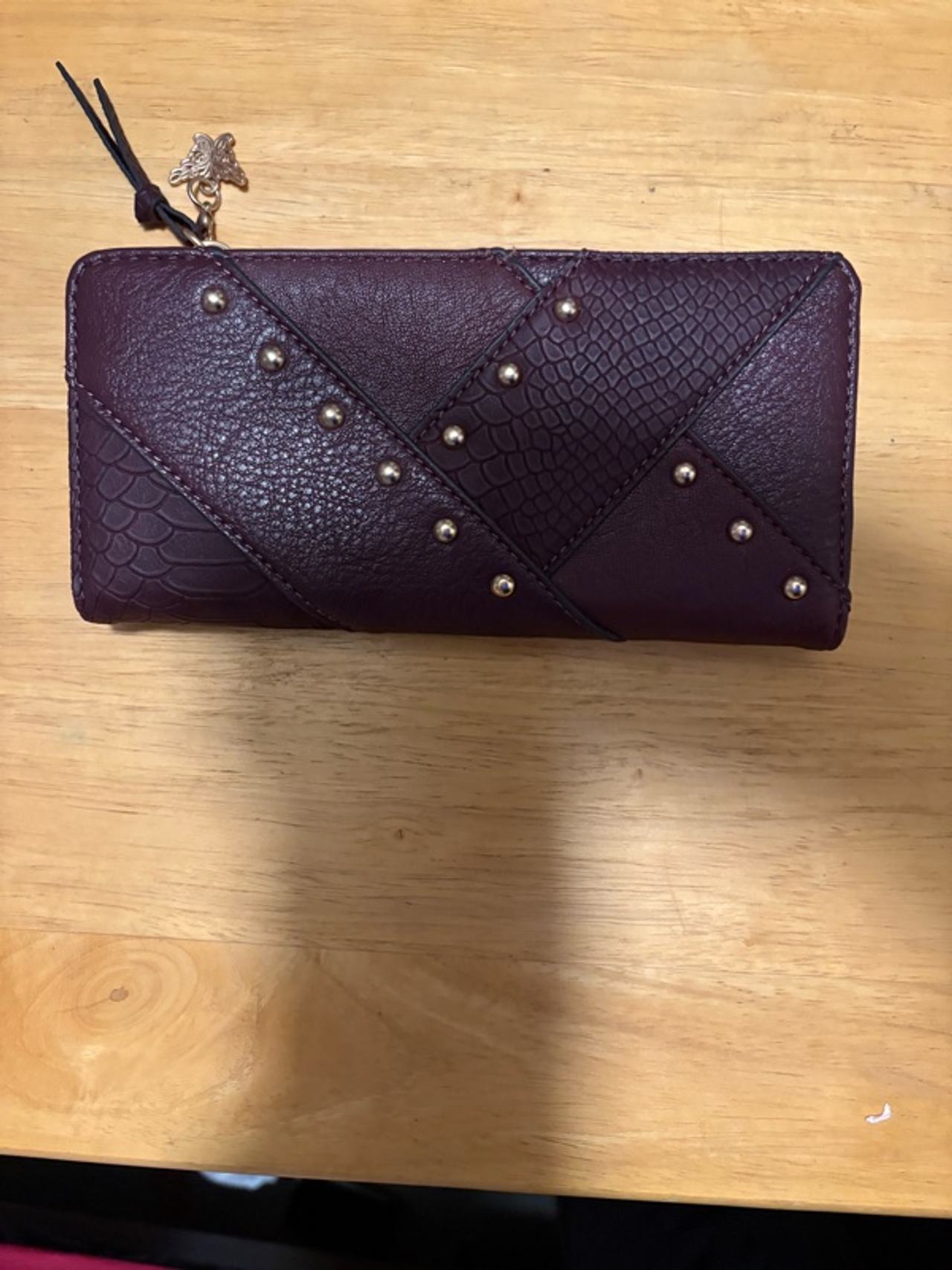 Jessica Simpson Mason Logo Wristlet Wallet Cornflower Blue