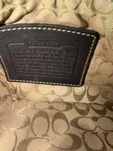 Coach Leatherware Est. 1941 Wristlet Black Purse Zipper Bag Small - Image 2