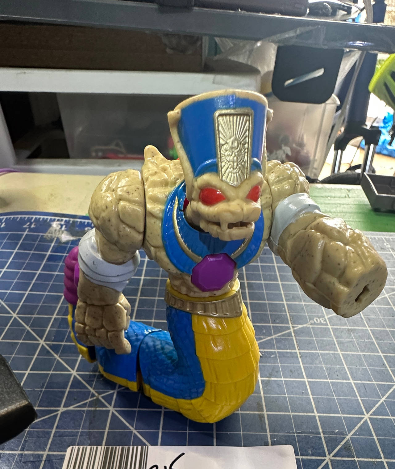 imaginext Egyptian pharaoh serpent, action figure.  215.
