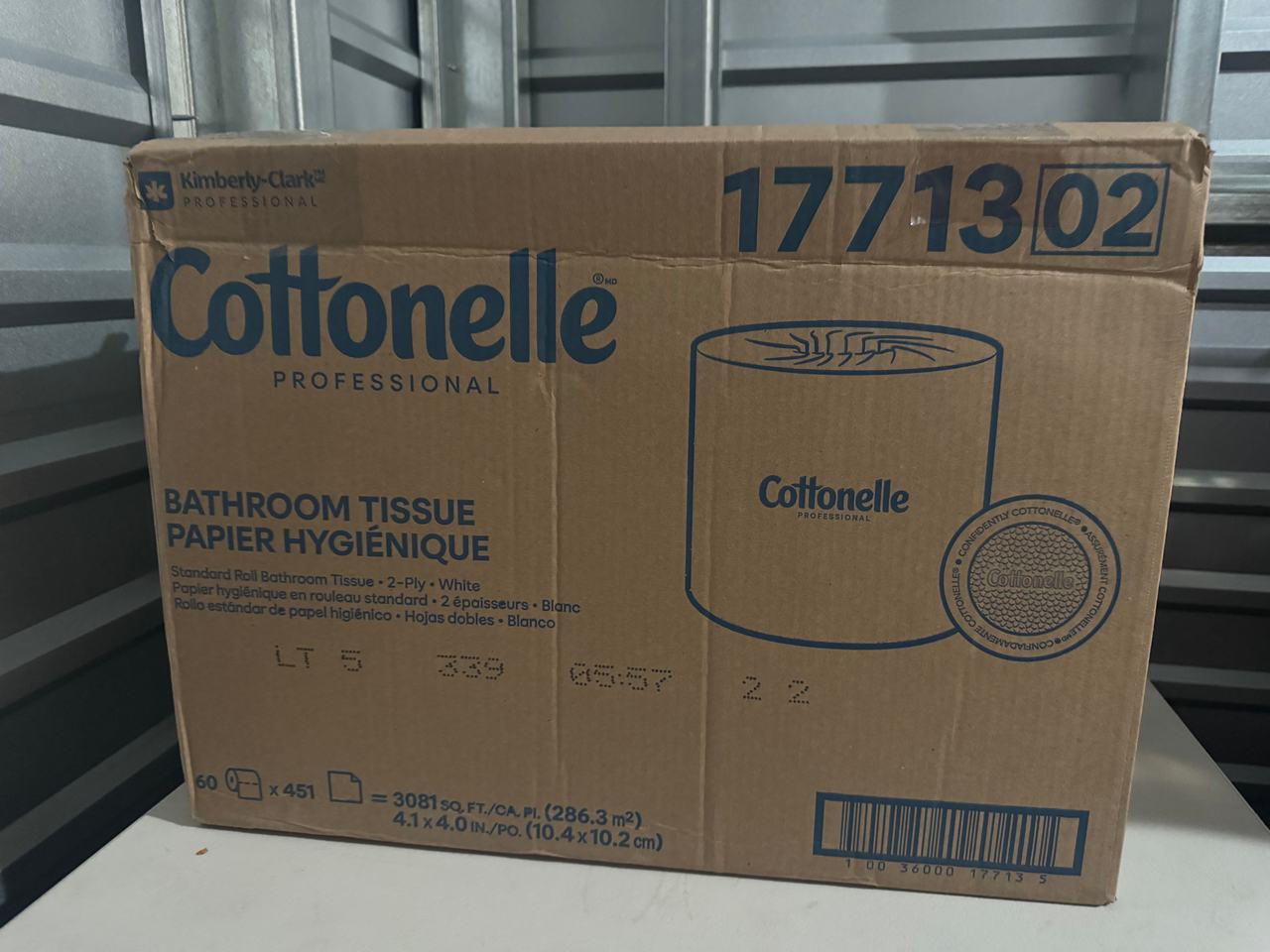 Cottonelle Professional Standard Roll Bathroom Tissue 17713