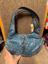 Vera Wang Simply Vera Snakeskin Hobo Shoulder Bag - Image 7