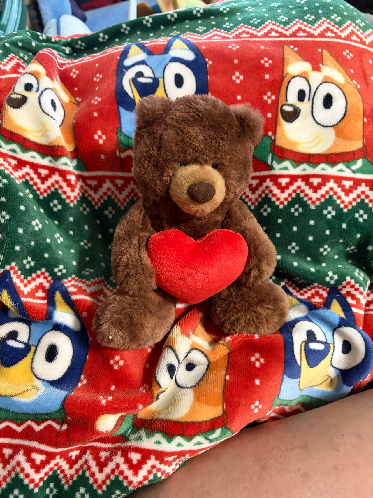 Gund Philbin Teddy Bear with Red Heart Plush